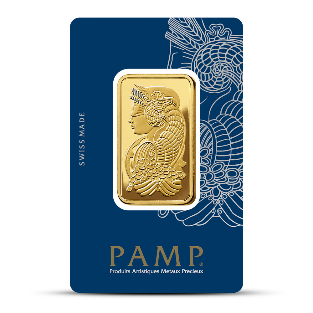 1 oz PAMP Suisse Lady Fortuna Veriscan Gold Bar (New w/ Assay) | eBay