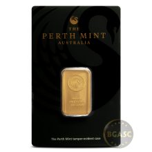 10 Gram Perth Mint Gold Bar (New w Assay)