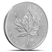 2014 1 oz Canadian Silver Maple Leaf Coin