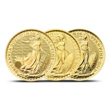 1/4 oz British Gold Britannia Coin (Random Year)