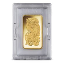 5 oz PAMP Suisse Fortuna Veriscan Gold Bar (New w Assay)