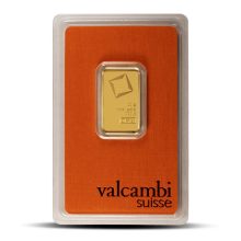 10 Gram Valcambi Gold Bar (New w Assay)