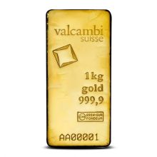 1 Kilo Valcambi Cast Gold Bar (New wAssay)
