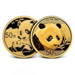 3 Gram Chinese Gold Panda Coin (Random Year, Unsealed)