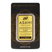 1 oz Asahi Gold Bar (New w Assay)