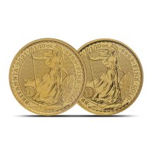 1/10 oz British Gold Britannia Coin (Random Year)