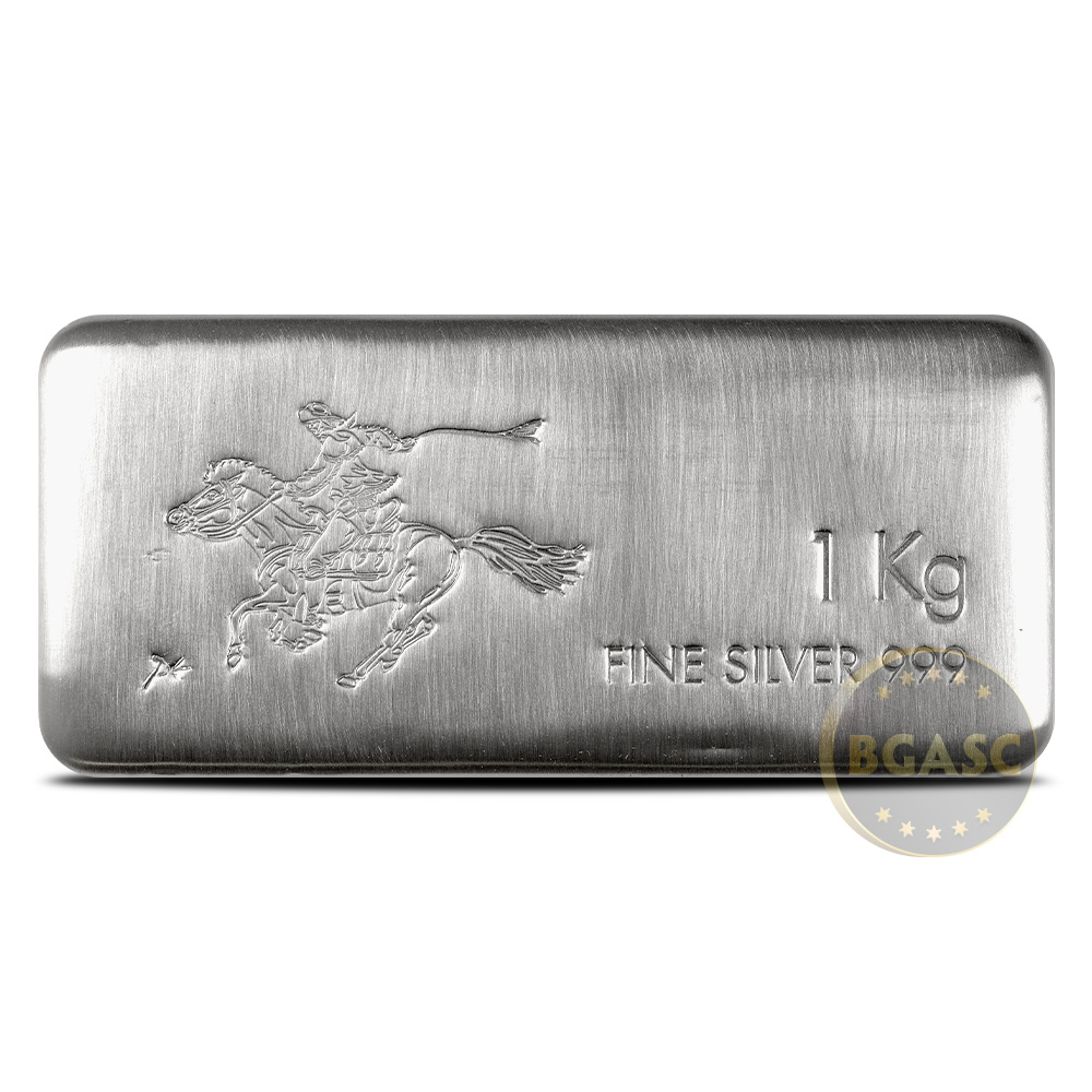 1 Kilo SilverTowne Pony Silver Bar (New) l BGASC™