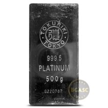 500 Gram Tokuriki Platinum Bar (New)