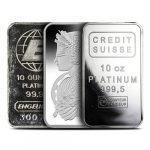 10 oz Platinum Bar (Varied Condition, Any Mint)