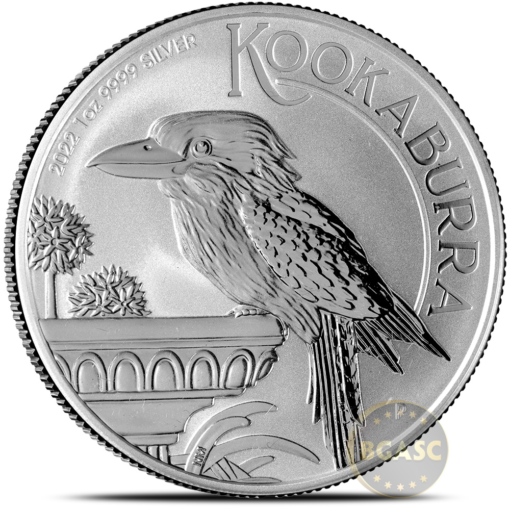 2022 1 oz Australian Silver Kookaburra Coin (BU) l BGASC™