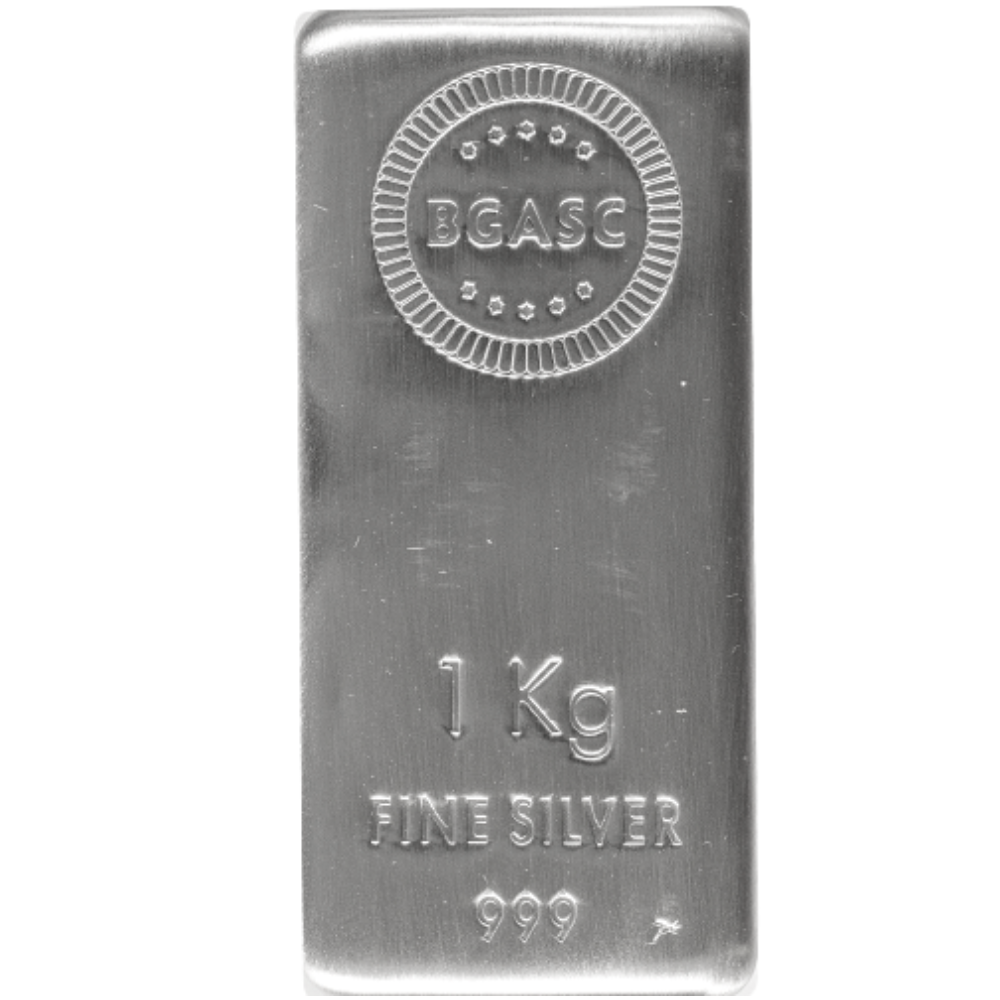 1 Kilo BGASC Silver Bar (New) l BGASC™