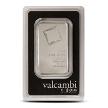 1 oz Valcambi Silver Bar (New w Assay)