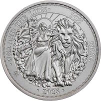 2022 1 oz St. Helena Silver Queen's Virtues Truth Coin (BU) l BGASC™