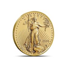 2024 1/4 oz American Gold Eagle Coin (BU)