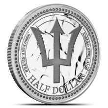 2024 1 oz Barbados Silver Trident Coin (BU)