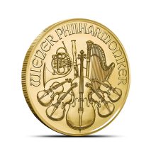 2025 1/2 oz Austrian Gold Philharmonic Coin (BU)