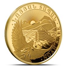 2025 1 oz Armenian Gold Noah's Ark Coin (BU)
