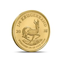 2025 1/4 oz South African Gold Krugerrand Coin (BU)