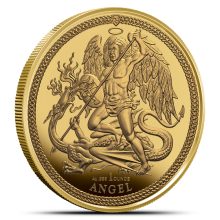 2025 1 oz Isle of Man Gold Angel Coin