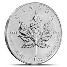 2011 1 oz Canadian Silver Maple Leaf Coin