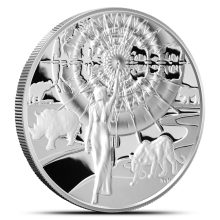 2024 1 oz Reverse Proof Samoa Light of Liberty #2 Silver Coin (High Relief, Box + CoA)