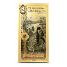 2 Oklahoma Goldback Gold Note (New)