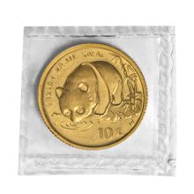 1987-S 1/10 oz Chinese Gold Panda Coin