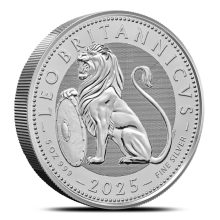 2025 5 oz British Silver The British Lion Coin (BU)