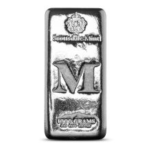 1 Kilo Scottsdale Silver Imperium Collection M1000 Bar (New)