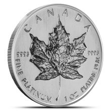 1996 1 oz Canadian Platinum Maple Leaf Coin