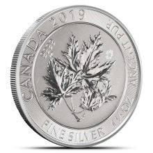2019 1.5 oz Canadian Silver SuperLeaf Coin