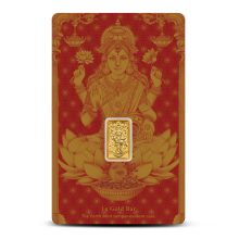 1 Gram Perth Mint Lakshmi Gold Bar (New wAssay)