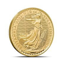 2026 1/2 oz British Gold Britannia Coin (BU)