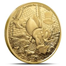2025 1 oz Niue Scrooge McDuck Gold Coin (BU)