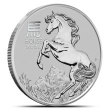 2026 1 oz Australian Platinum Lunar Horse Coin (BU)