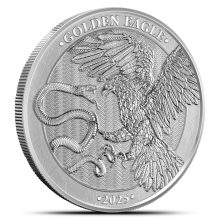 2025 1 oz Malta Silver Golden Eagle Coin (BU)