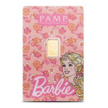 1 Gram PAMP Suisse Barbie Gold Bar (New wAssay)