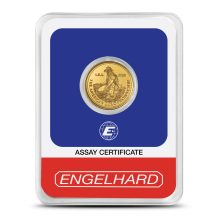 1/10 oz Engelhard Prospector Gold Round (New w Assay)