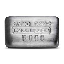 3 oz Engelhard Silver Cast Bar (New)
