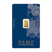1 Gram PAMP Suisse Fortuna Veriscan Gold Bar (New w Assay)
