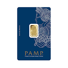 2.5 Gram PAMP Suisse Fortuna Veriscan Gold Bar (New w Assay)