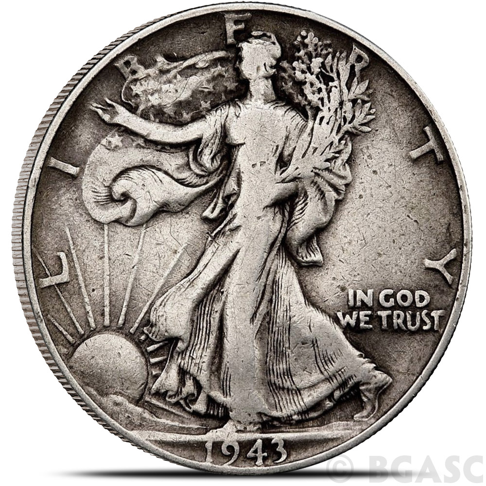 90 Silver Coin Walking Liberty Half Dollars 0.50 Face Value