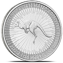 2020 1 oz Australian Silver Kangaroo Coin
