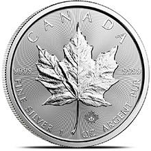 2017 1 oz Canadian Silver Maple Leaf Coin (BU)