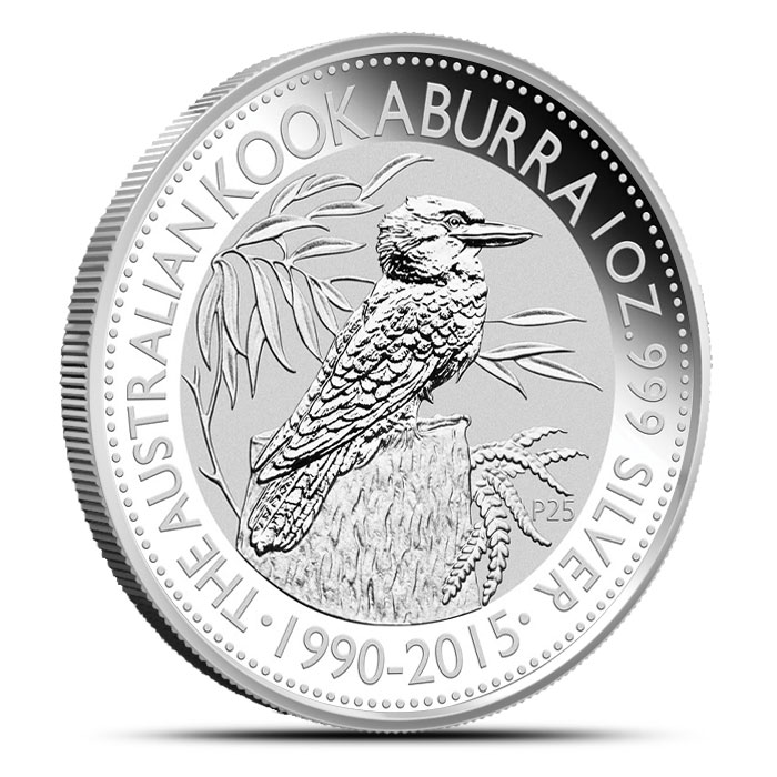 2015 1 oz Australian Silver Kookaburra Coin (BU)